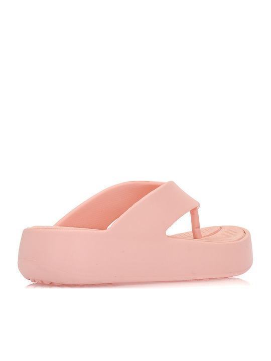 Parex Parex Women's Flip Flops with Platforms in Pink Color 11833004.PI Parex Parex Women's Flip Flops with Platforms in Pink Color 11833004.PI