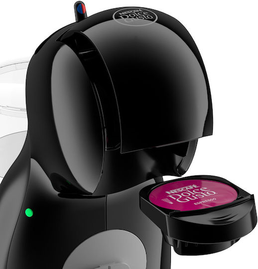 De'Longhi Piccolo Xs Καφετιέρα για Κάψουλες Dolce Gusto Πίεσης 15bar Μαύρη