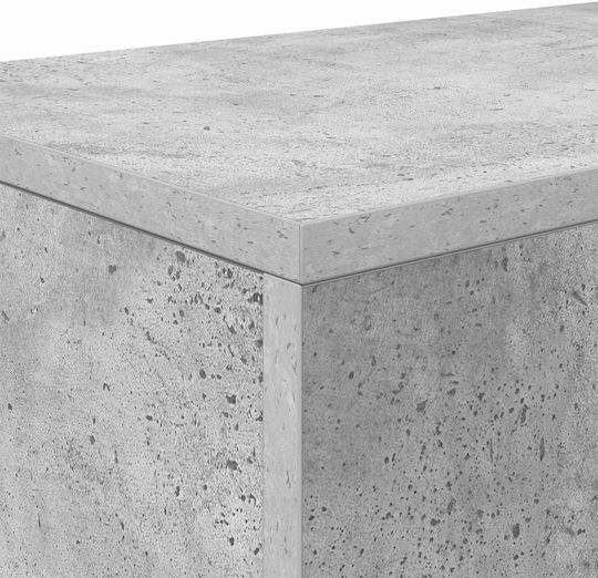 Concrete-Look Gray 82 x 29 x 74 cm 899872 Gray