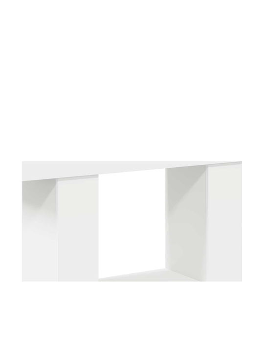 vidaXL Konsolentisch Mit Spiegel 101 X 30 X 74 cm Weiß