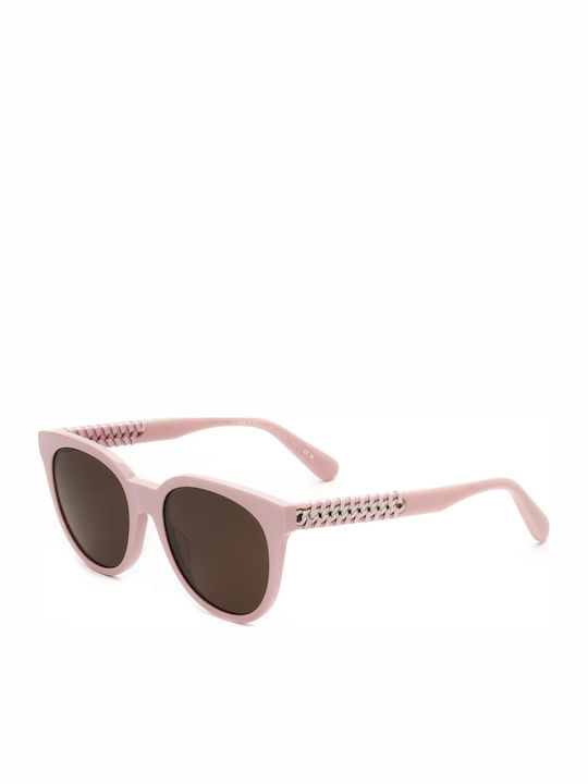 Stella McCartney Damenträger Sonnenbrille mit Rosa Rahmen und Braunen Gläsern SC40037I 72E Stella McCartney Damenträger Sonnenbrille mit Rosa Rahmen und Braunen Gläsern SC40037I 72E