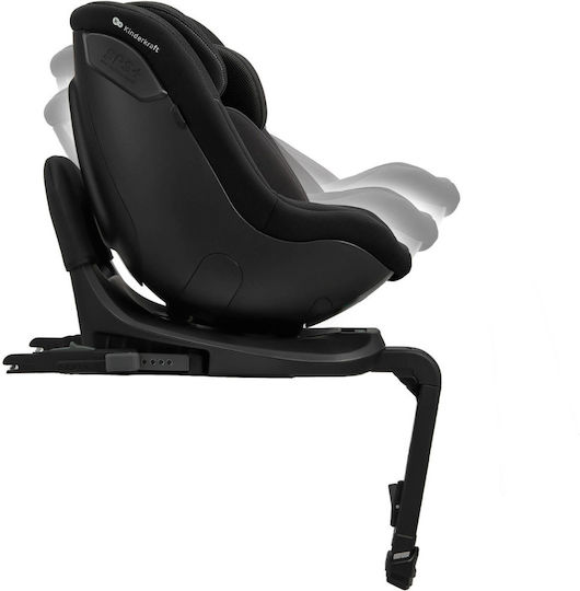 Kinderkraft I-Guard Airflow Столче за Кола i-Размер с Isofix Черен
