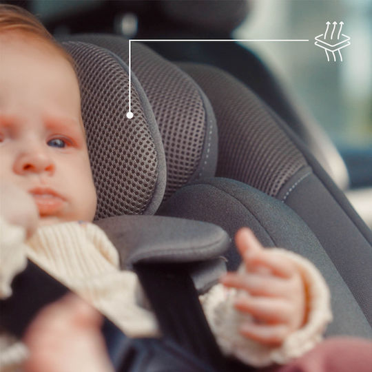 Kinderkraft I-Guard Airflow Autositz i-Size mit ISOfix Graue 0-18 kg