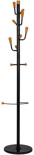 Fylliana Cuiere de podea Metal Argint 35x35x175cm