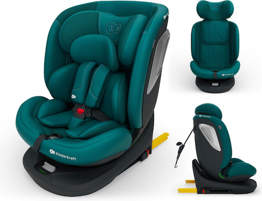 Kinderkraft I-Grow 2 Plus Καθισματάκι Αυτοκινήτου i-Size με Isofix Green