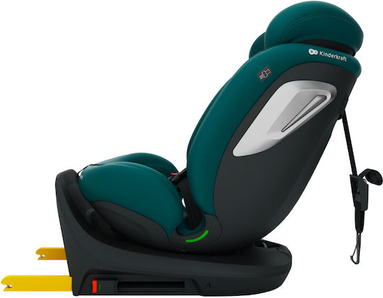 Kinderkraft I-Grow 2 Plus Καθισματάκι Αυτοκινήτου i-Size με Isofix Green