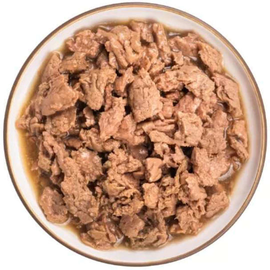 Pet Republic Nasses Katzenfutter für Erwachsene Katzen in Beutel mit Huhn und Fleisch ohne Getreide 24x100g