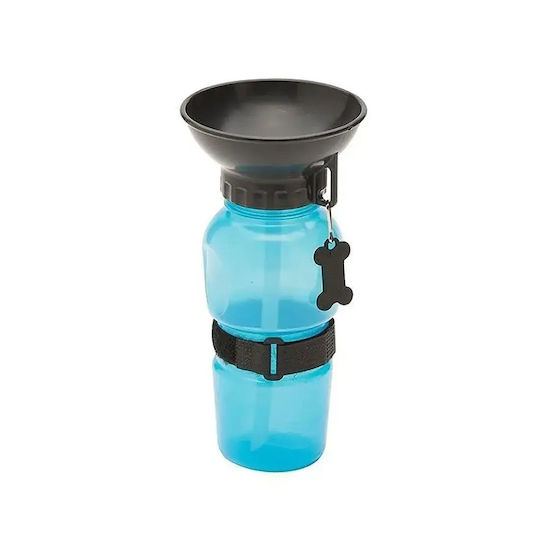 Animal Μπολ Φαγητού & Νερού για Σκύλο 500ml σε Μπλε Χρώμα