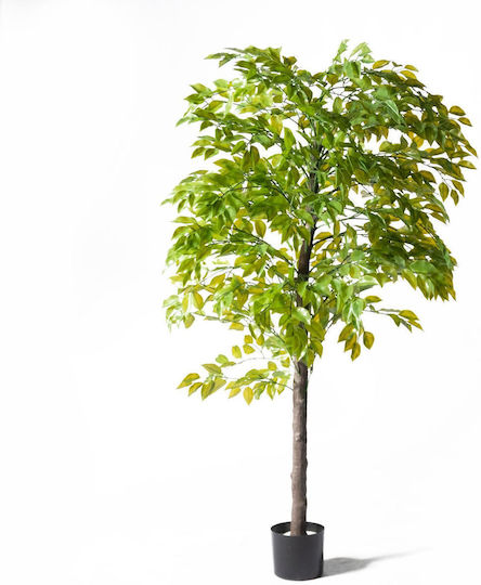 Supergreens Uv Künstlicher Ficus Baum Grün 120 cm