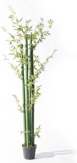 Supergreens Künstlicher Bambusbaum Goldenes Grünes 230 cm 6-0824