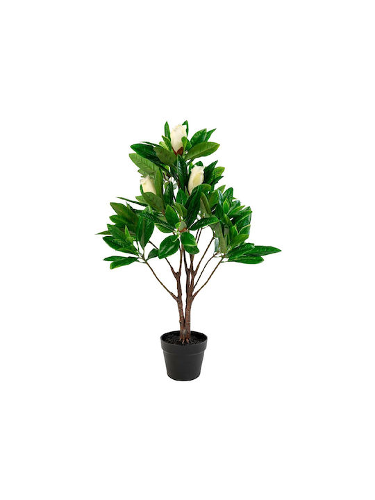 Artificial Plant in Pot Magnolia Green 90cm