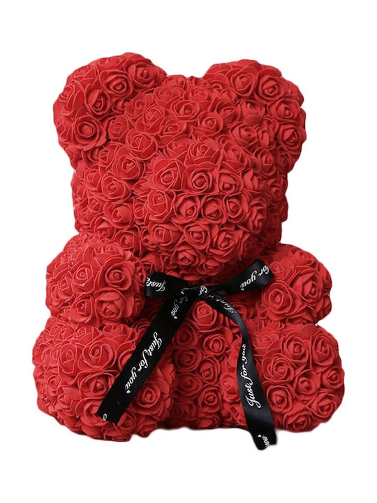 Teddybär aus Dekorative künstliche Rosen Rote Dorosimo Teddybär aus Dekorative künstliche Rosen Rote Dorosimo