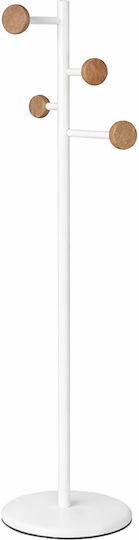 Leitmotiv Cuiere Pom Metalic Alb 28x28x175cm