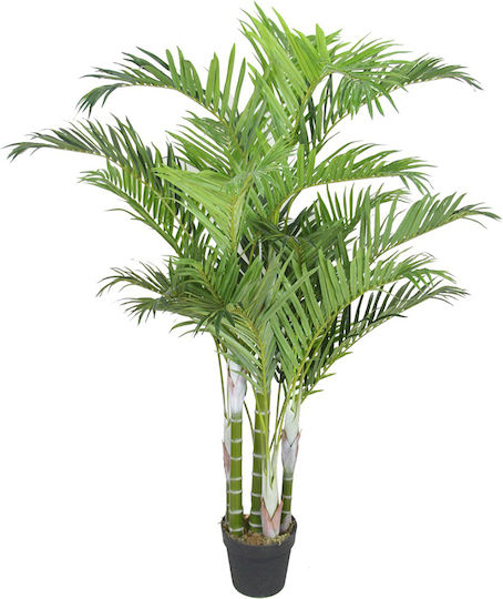 Künstliche Kentia-Palme 22 Blätter Plastiktopf 220 cm