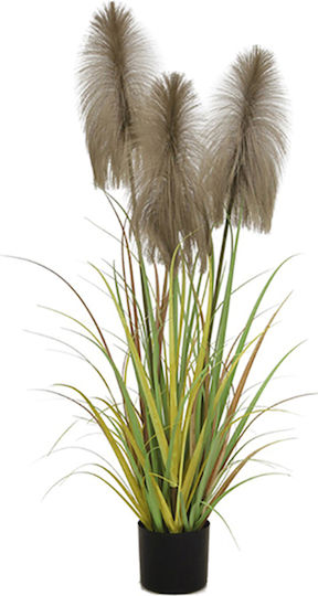 Künstliche Gras Pflanze Feder 218cm Topf