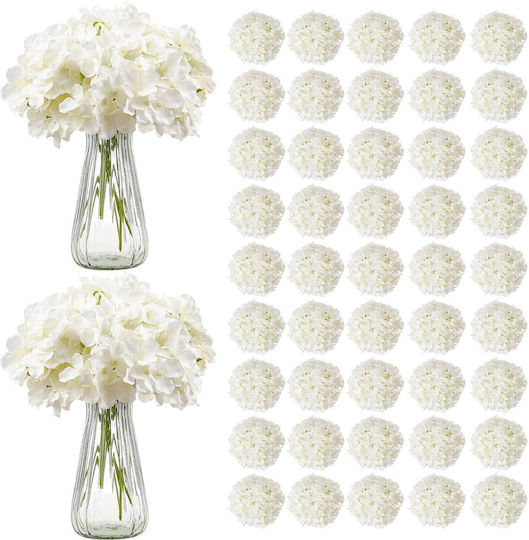 Vevor 105 Bucăți Flori Artificiale Hortensia Mătase 9,8 Inch Buchet Alb Vevor 105 Bucăți Flori Artificiale Hortensia Mătase 9,8 Inch Buchet Alb