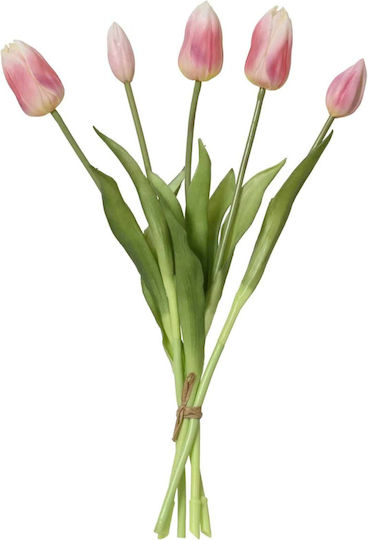 Set 5 Ostereier Blumen Zweige Tulpen Sanft Rosa 15x15x40cm Set 5 Ostereier Blumen Zweige Tulpen Sanft Rosa 15x15x40cm