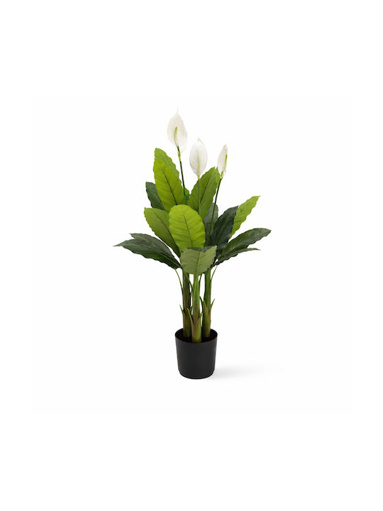 Plantă Artificială Peace Lily În Ghiveci 110cm 86926