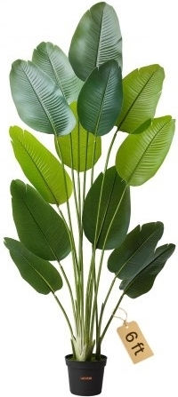 Vevor 1829 Mm Artificial Bird Paradise Tree Fake Plant Pot Indoor Vevor 1829 Mm Artificial Bird Paradise Tree Fake Plant Pot Indoor