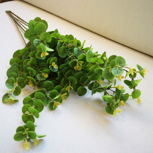 Floare artificială Koart Eucalyptus2 verde 96 cm 1 bucată
