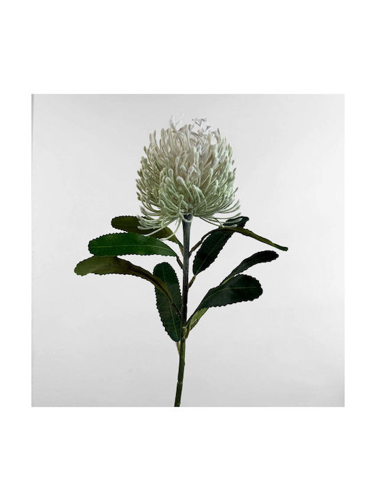 Koart Dianthus Λευκό Τεχνητό Λουλούδι 62 Cm