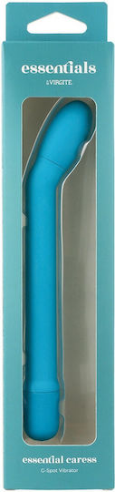Virgite Caress Vibrator G-Punkt 18,7cm Blau