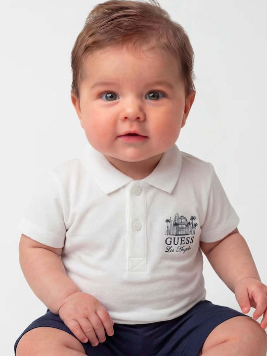 Kids Set with Shorts Summer 2pcs White