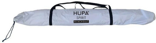 Hupa Spirit Blackout Umbrelă Pliabilă De Plajă Diametru 2m Cu Protecție UV Și Rezistență La Vânt Albastru Deschis