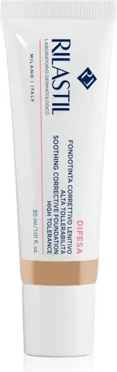 Soothing Foundation Sensitive Skin Rilastil Difesa Make Up Shade 30 Volume Ml 30