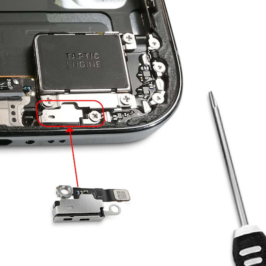 Clappio Secondary Microphone Replacement Iphone Air Fpc Connector Black Silver