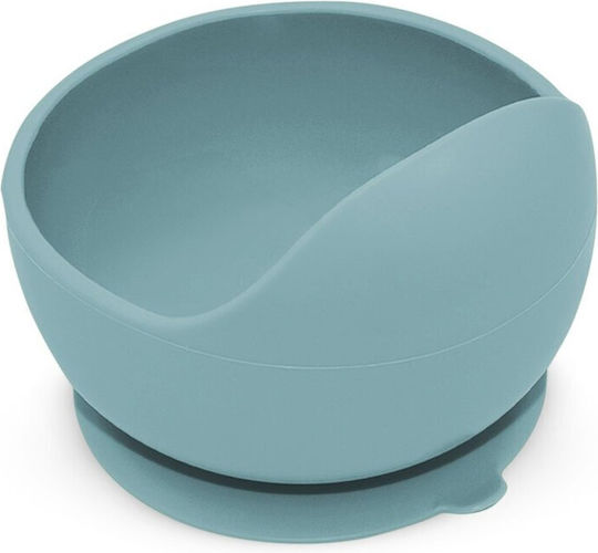 Petite & Mars Bol De Mâncare Pentru Copii Din Silicon Albastru