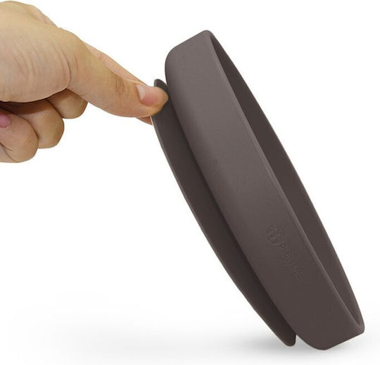 Petite & Mars Farfurie Pentru Copii Din Silicon Maro