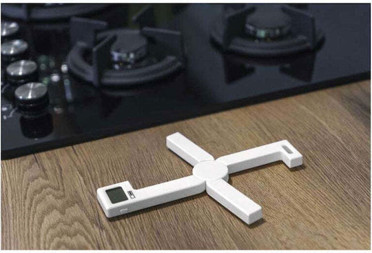 Emos Digital Foldable Kitchen Scale Up to 5kg White