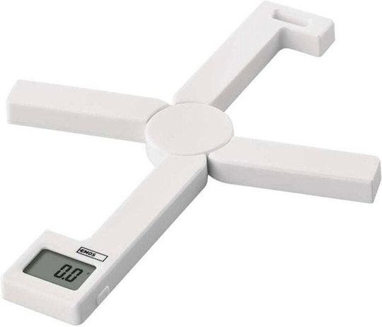 Emos Digital Foldable Kitchen Scale Up to 5kg White