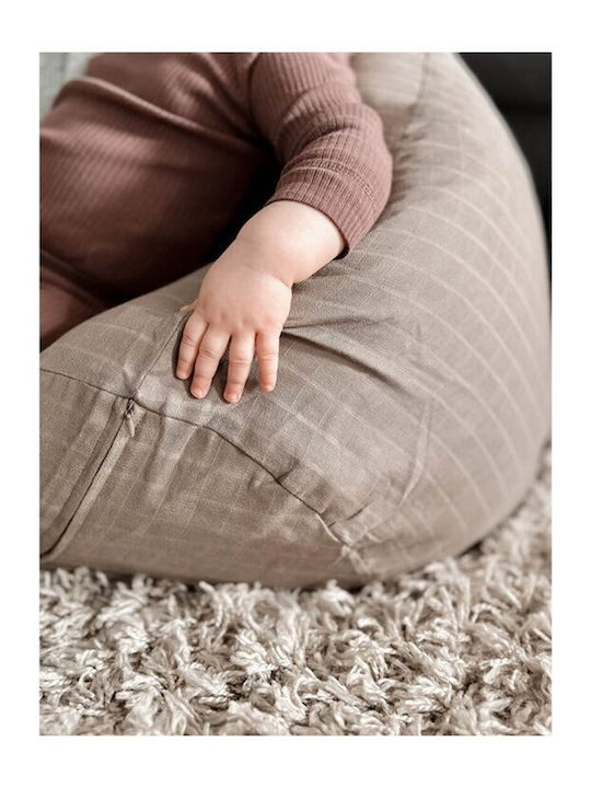Beanbag Copii Alb 35x50cm