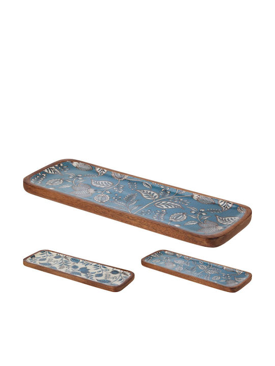 Tavă Platou Decorativ Albastru 30x10x10 cm Tavă Platou Decorativ Albastru 30x10x10 cm