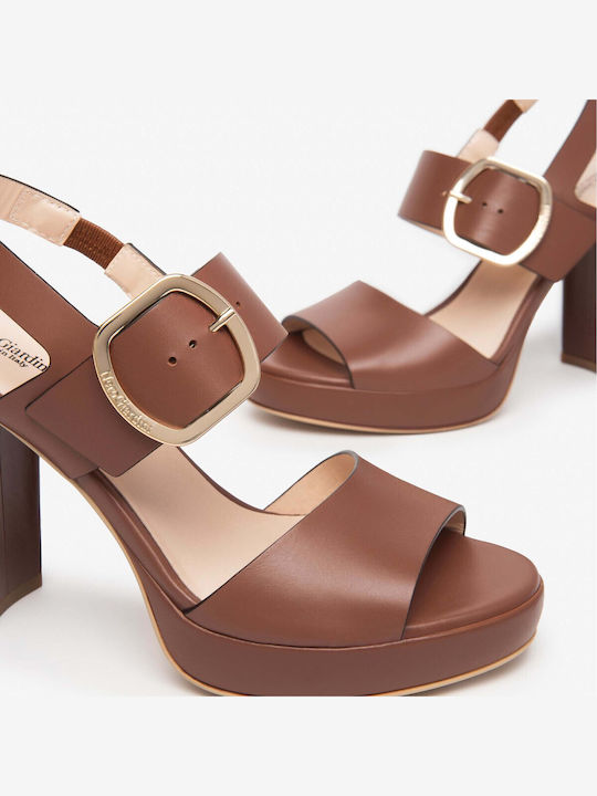 Leather Brown Sandals