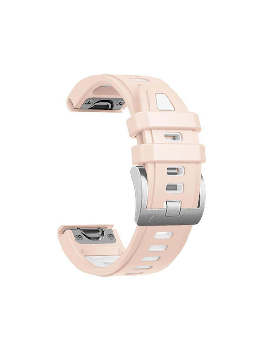 Λουράκι Ροζ (Fenix 5S/5S Plus/6S/6S Pro/7S/7S Pro/8 (43mm)Amazfit Balance)