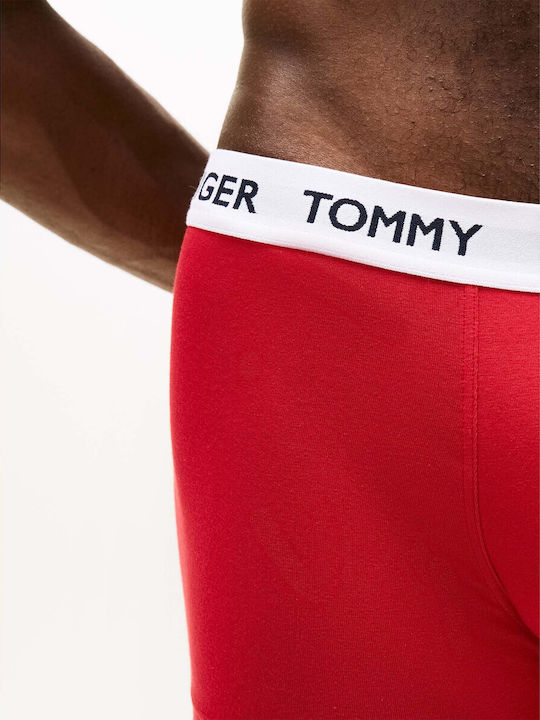Herren Boxershorts Rote 3er Pack