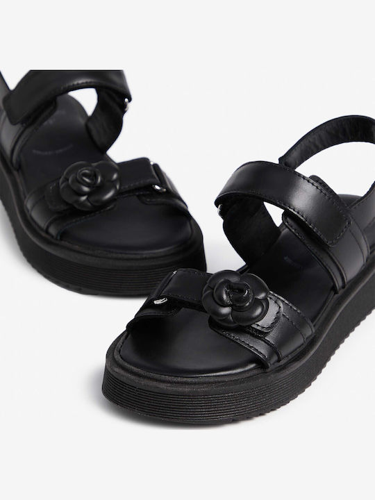 Sandale Tip Pantof Negre