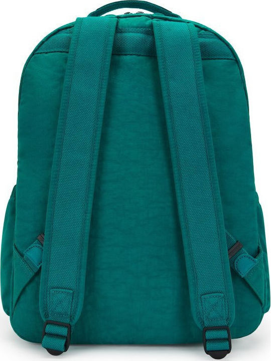 Kipling Seoul Τσάντα Πλάτης για Laptop 15" σε Πράσινο χρώμα