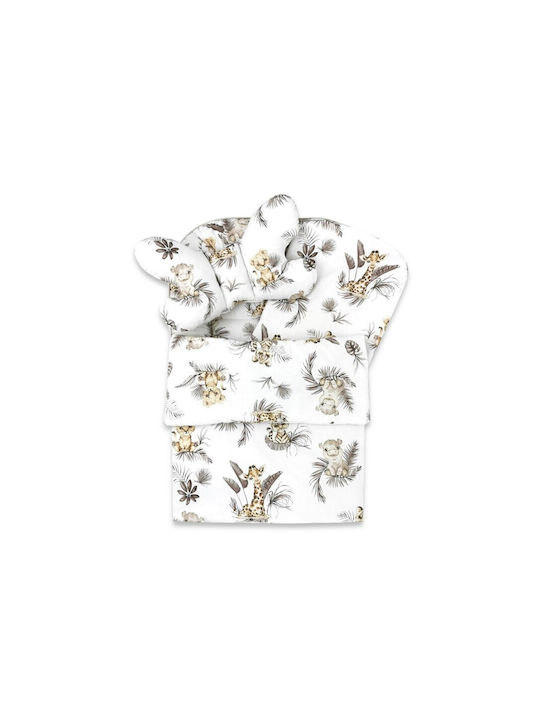 MimiNu Perna Pentru Bebelusi Tip Cuib Savanna 55x75 cm