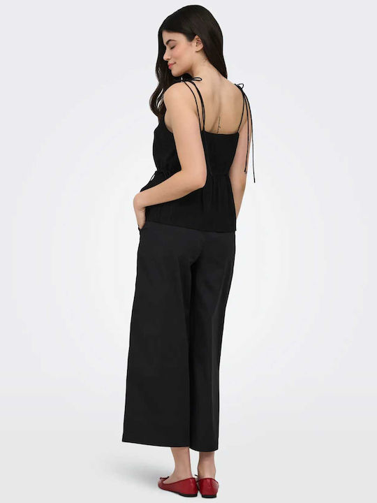 Only Singlet Women's Blouse Black Only Singlet Women's Blouse Black