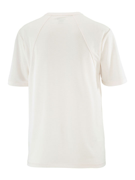Shakeout Core Γυναικείο Αθλητικό T-shirt Fast Drying Λευκό