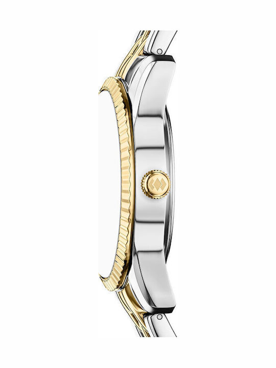Fossil Scarlette Women's Watch 34mm Battery with Gold Metal Bracelet