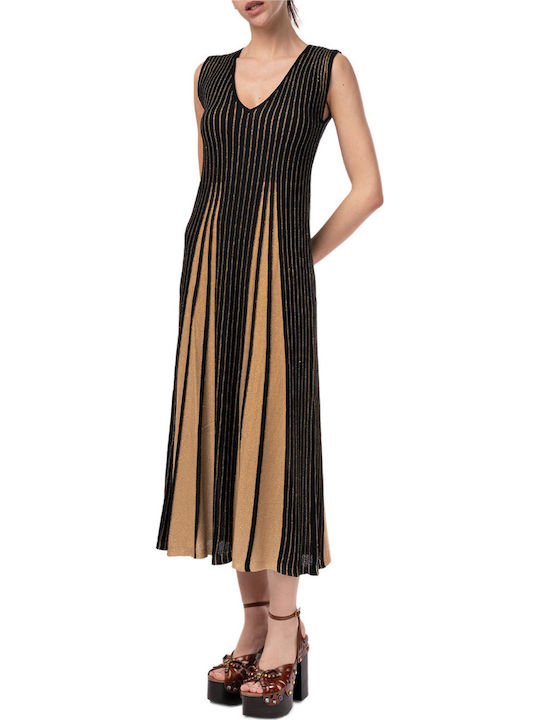 Midi Abendkleid Schwarz