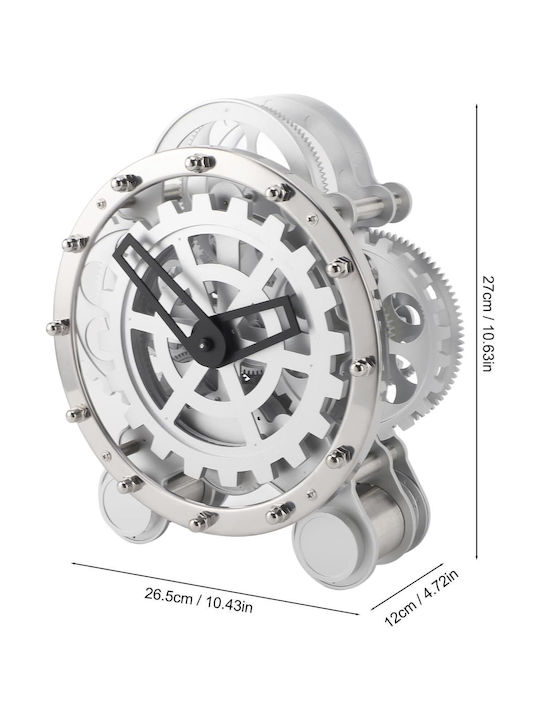 Desktop Clock Made of Metal