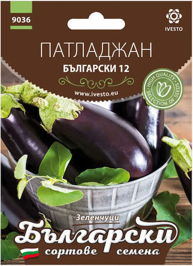 Eggplant Seeds Bulgarian 12 B