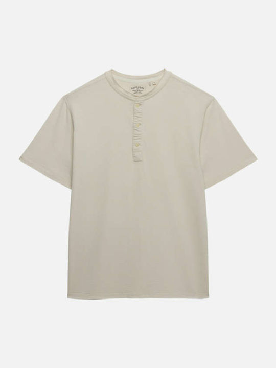 'Grandad' T-shirt Beige