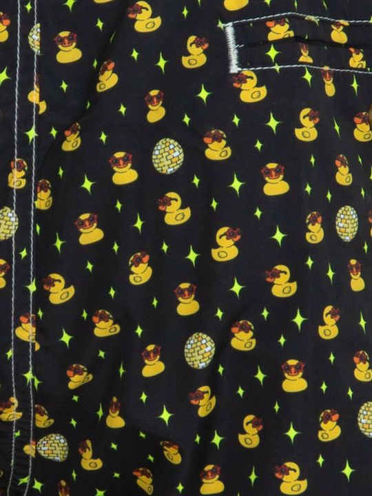 Beleuchtung Herren-Bademode Kurze Hosen Gelbe- Schwarz